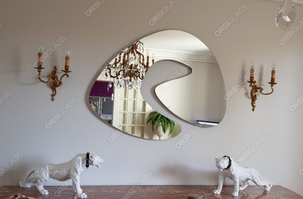 Découpe de miroir